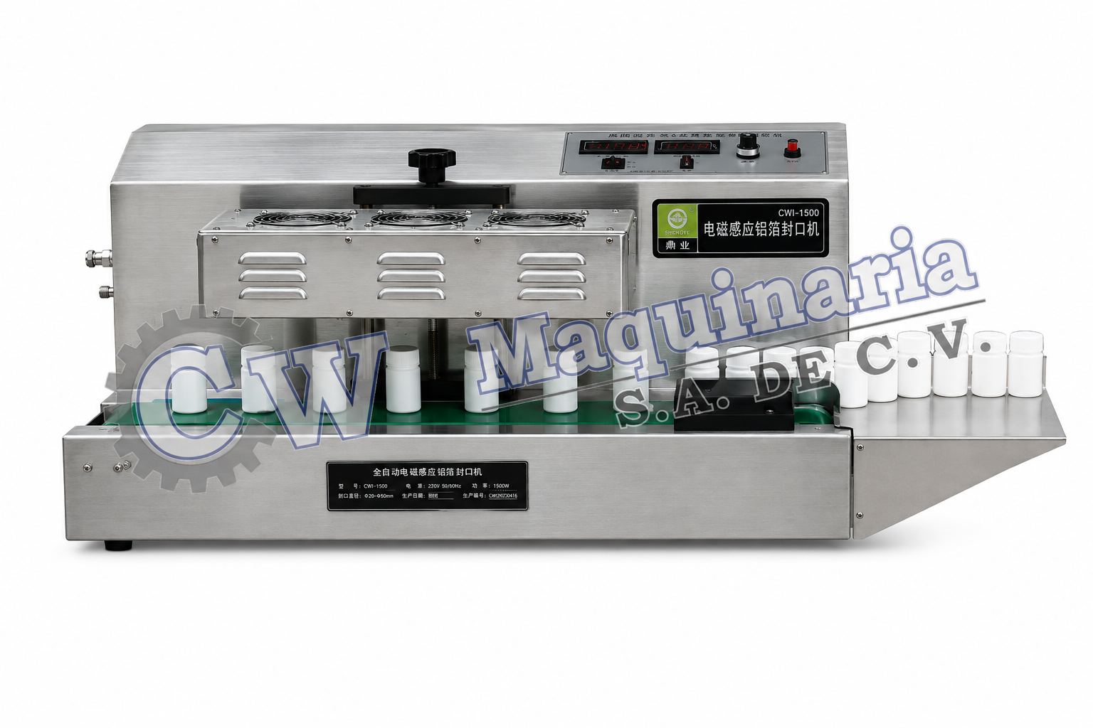 SELLADORA CONTINUA POR INDUCCIÓN CWI-1500